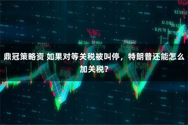 鼎冠策略资 如果对等关税被叫停，特朗普还能怎么加关税？